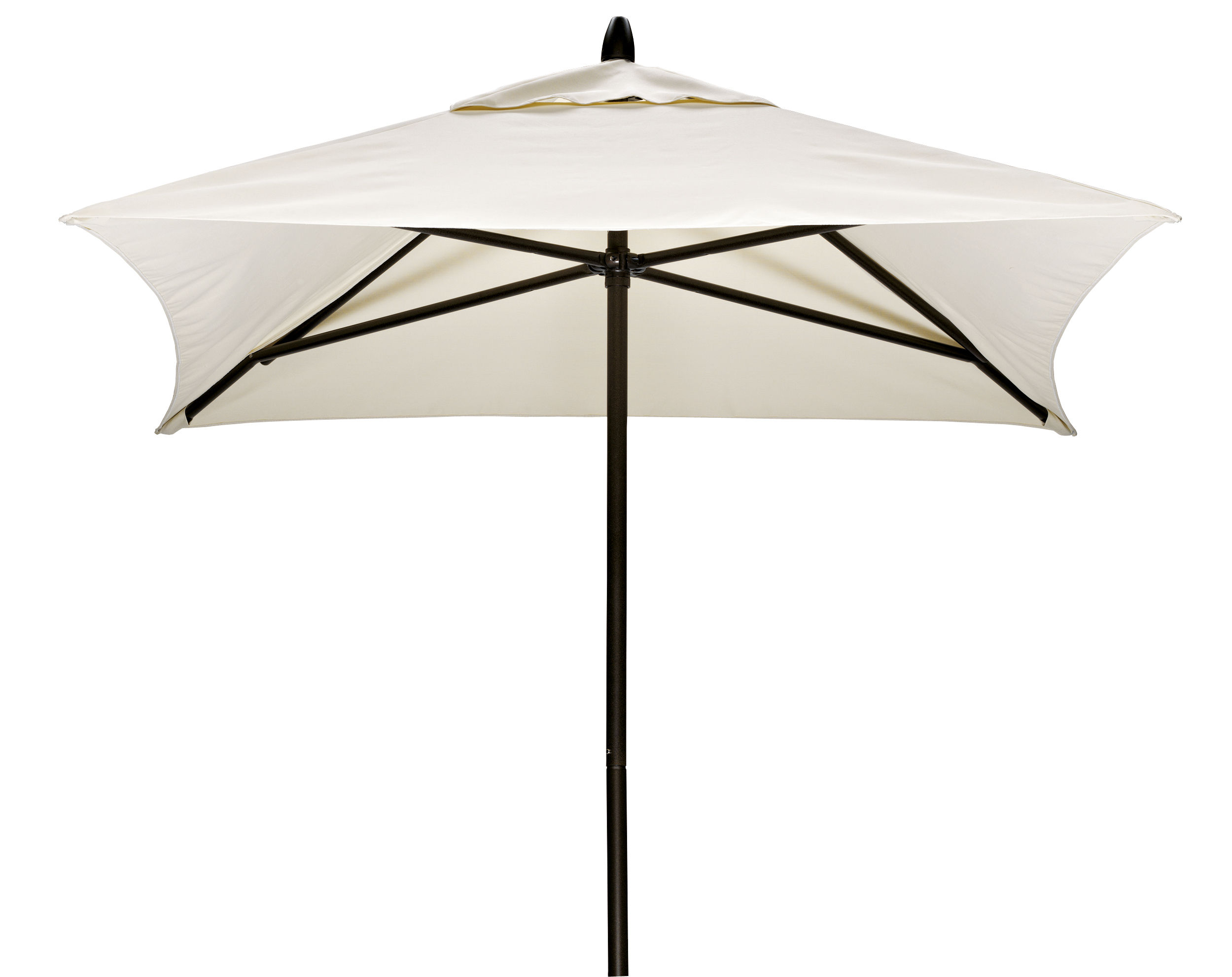 Telescope 6 ft. Square Powdercoat Aluminum Commercial Market Umbrella by Telescope 