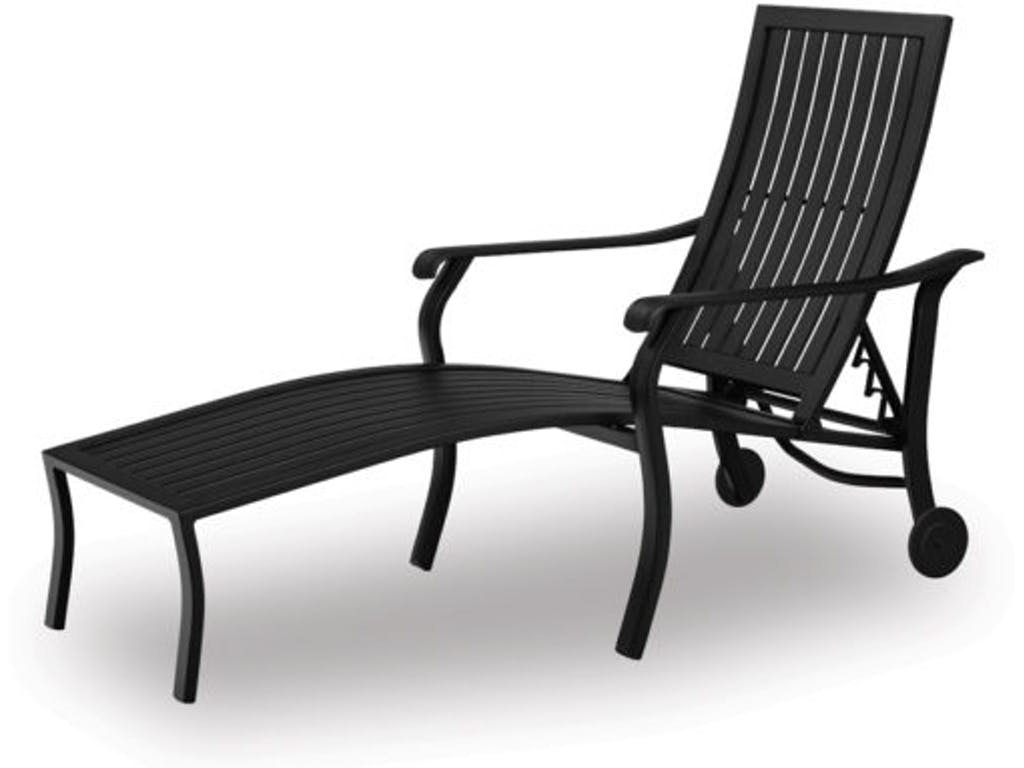 Telescope Arm Chaise with Wheels by Telescope 