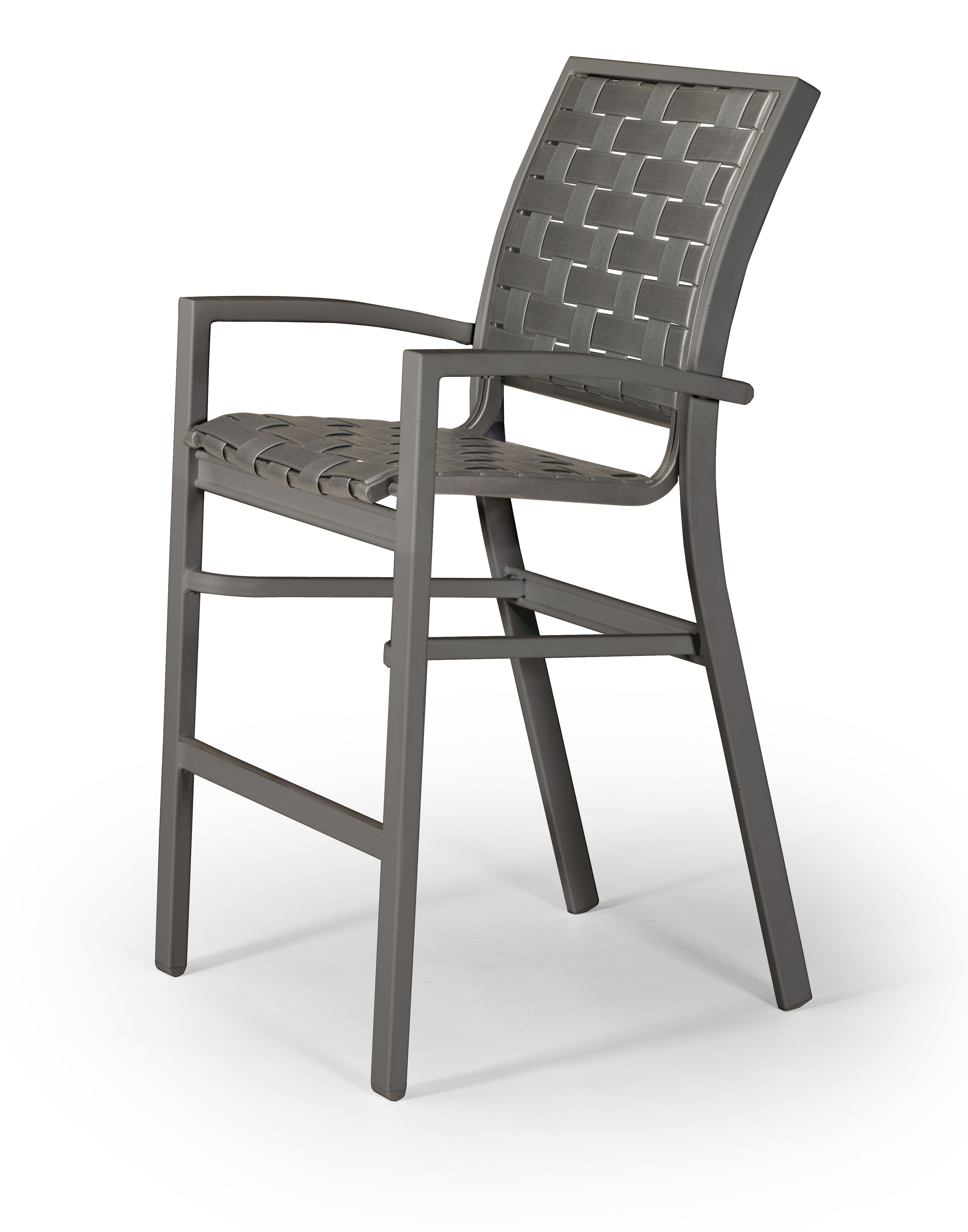 Telescope Stackable Cross Strap Bar Height Cafe Chair by Telescope 