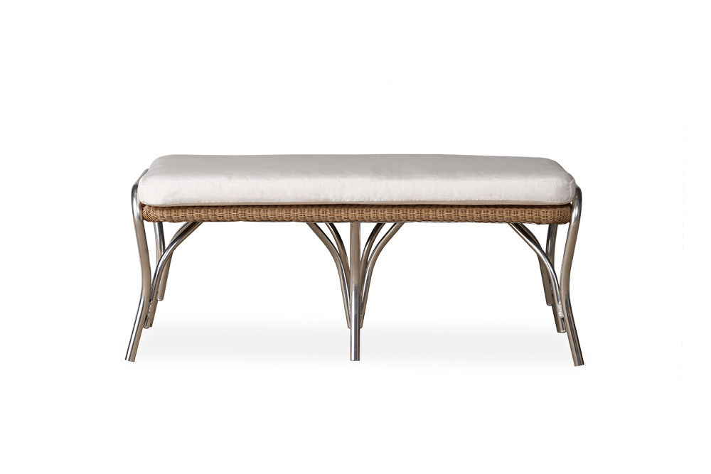 Lloyd Flanders All Seasons Large Ottoman By Lloyd Flanders 