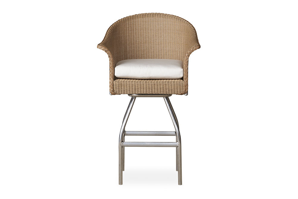 Lloyd Flanders All Seasons Swivel Bar Stool By Lloyd Flanders 