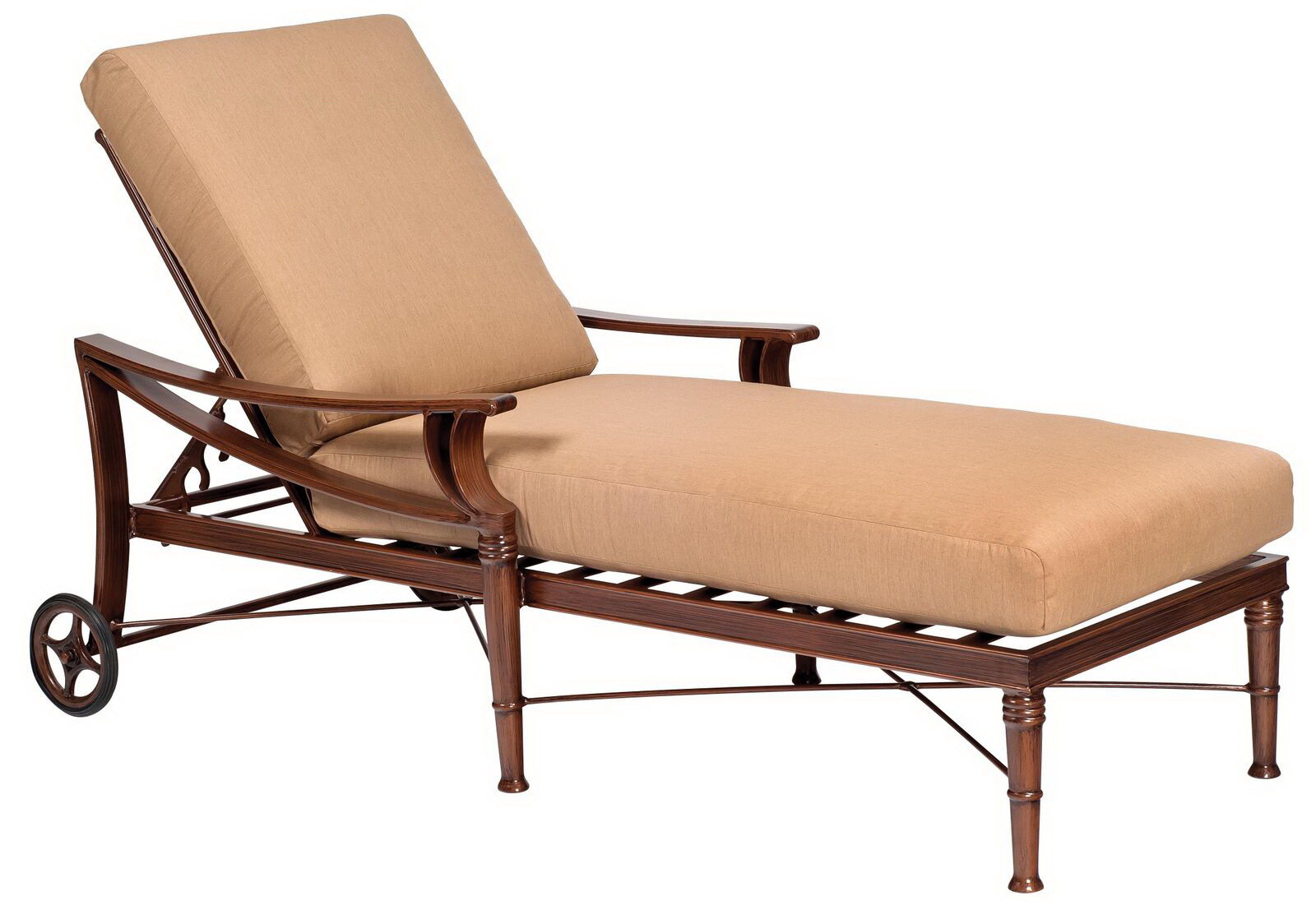 Woodard Chaise Lounge By Woodard 