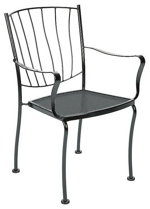Woodard Stackable Dining Arm Chair By Woodard 