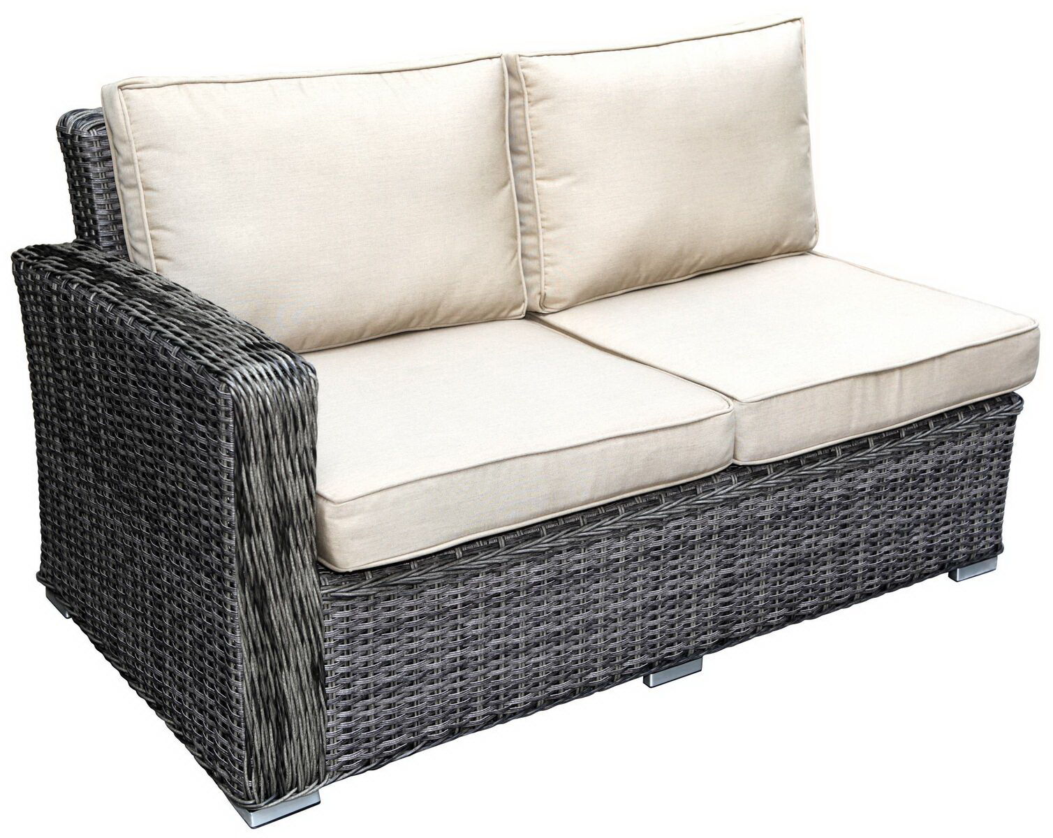 Woodard Love Seat Sectional By Woodard 