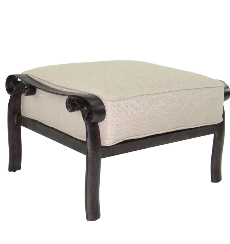 Castelle Cushioned Ottoman By Castelle 