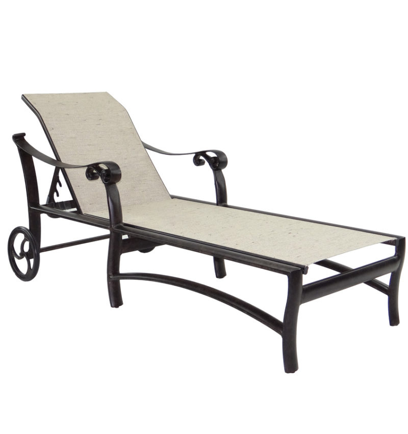 Castelle Sling Chaise Lounge By Castelle 