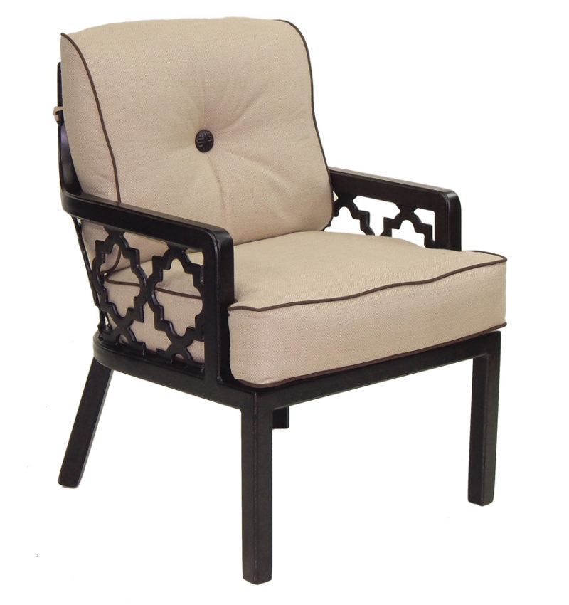 Castelle Cushioned Dining Chair By Castelle 