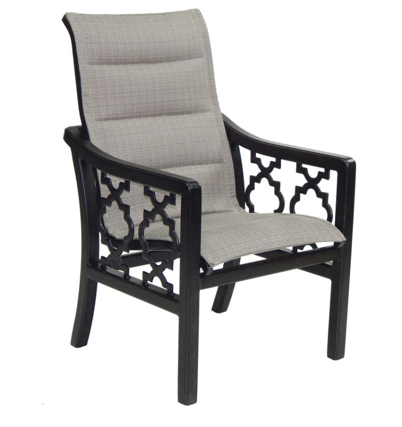 Castelle Padded Sling Dining Chair By Castelle 
