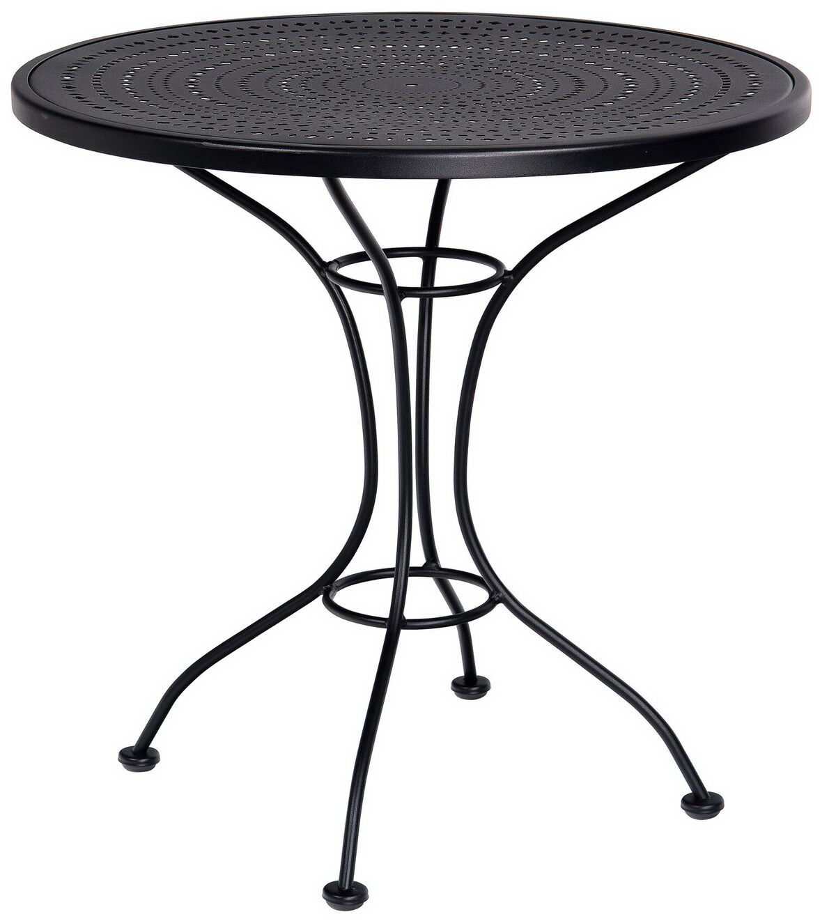 Woodard Pattern Metal Bistro Table By Woodard 