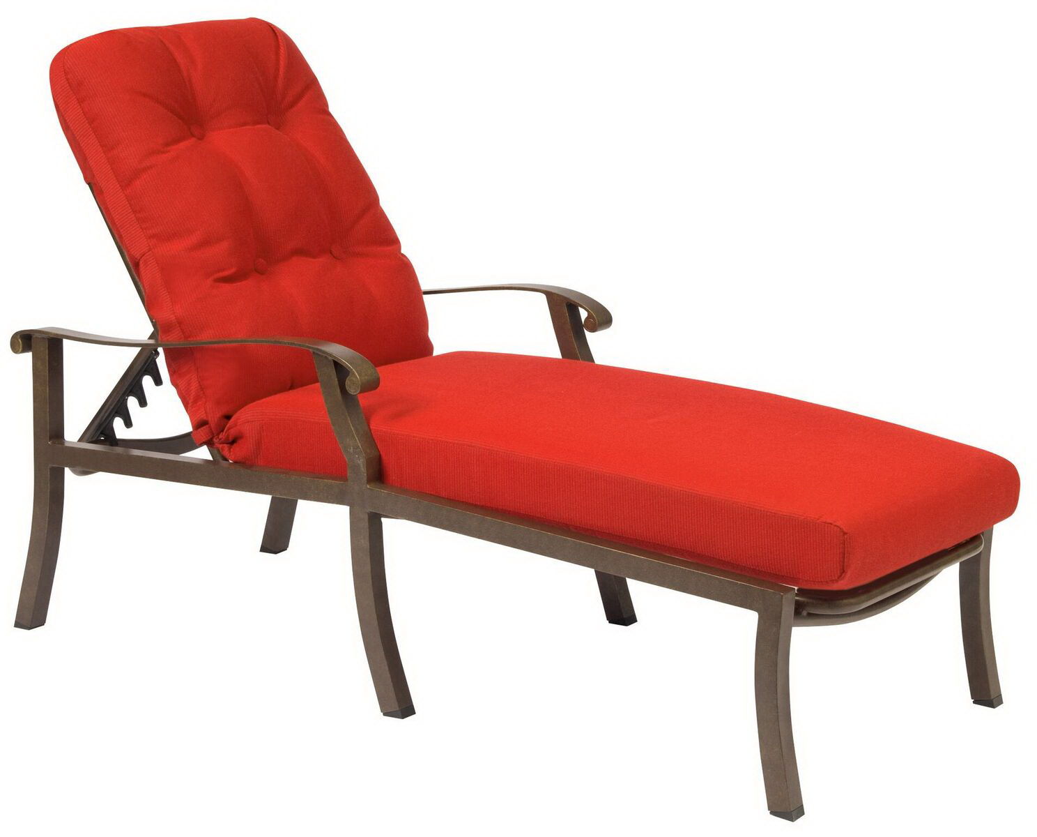 Woodard Chaise Lounge By Woodard 