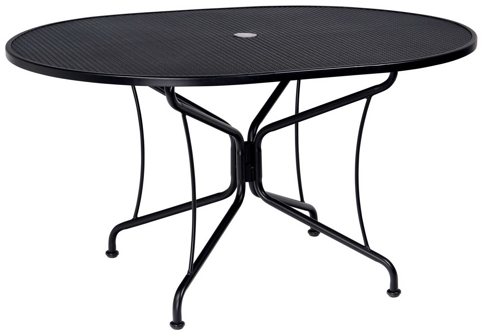 Woodard Mesh Top RTA Dining Table By Woodard 
