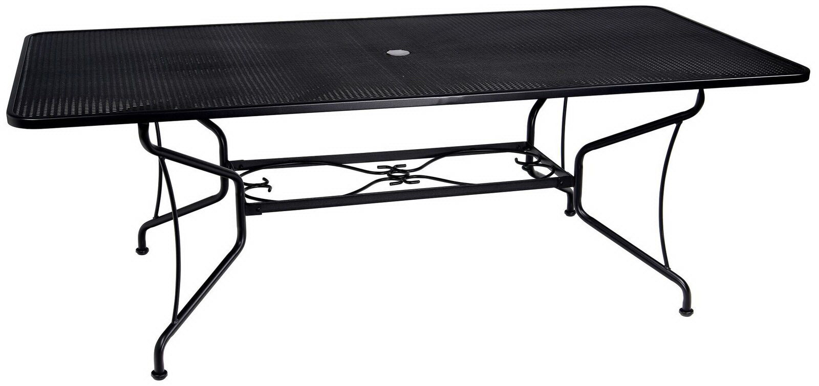Woodard Mesh Top RTA Dining Table By Woodard 