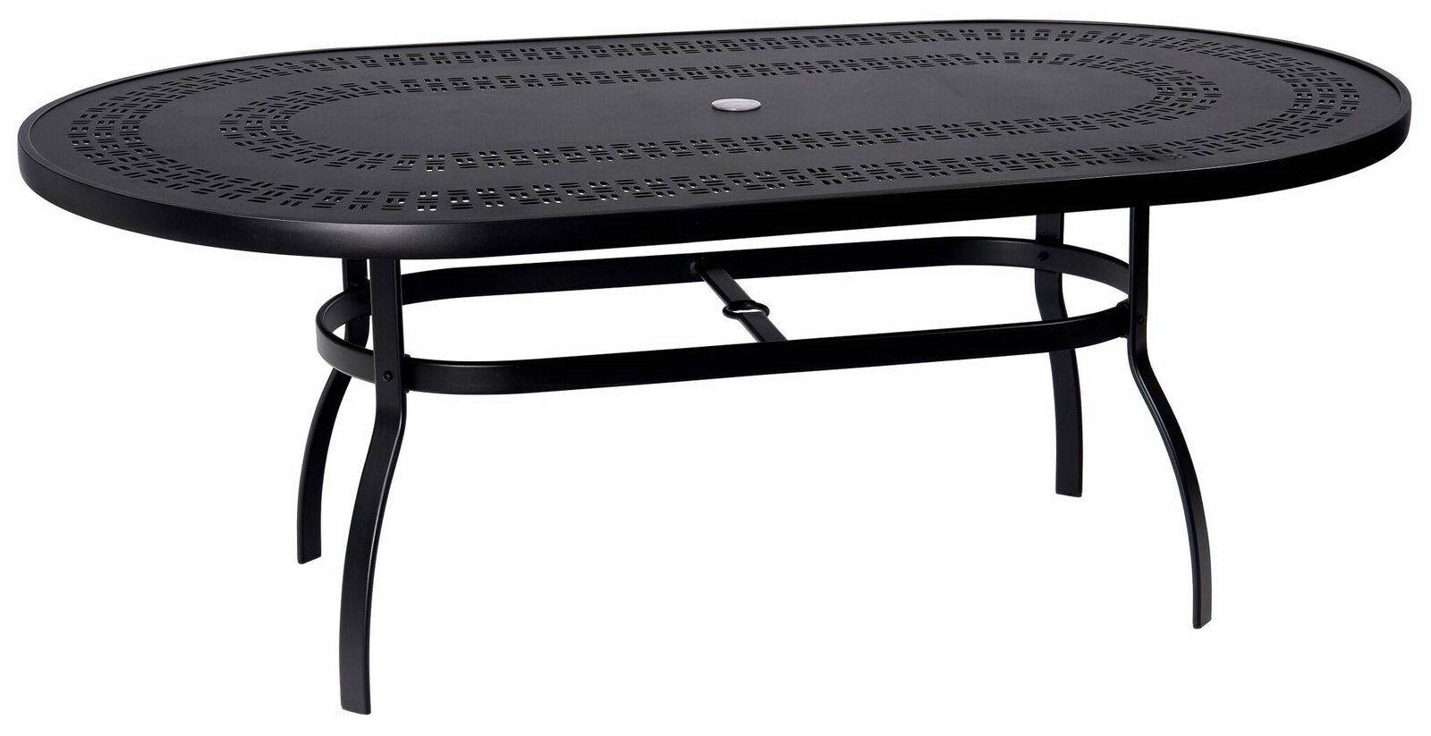 Woodard Trellis Top Large Dining Table By Woodard 