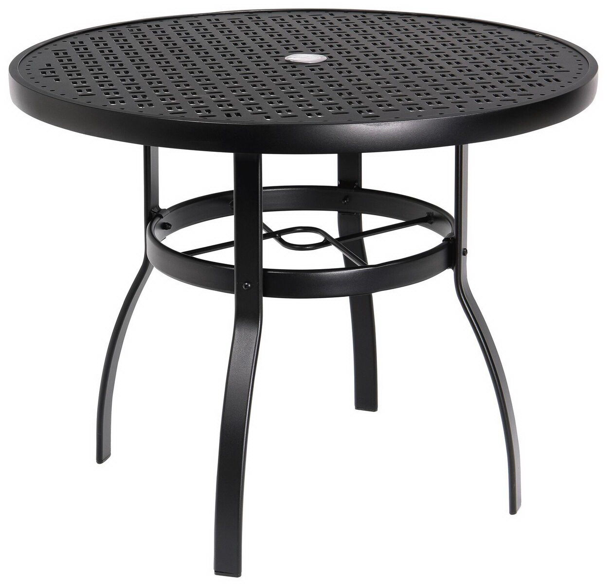 Woodard Lattice Top Dining Table By Woodard 