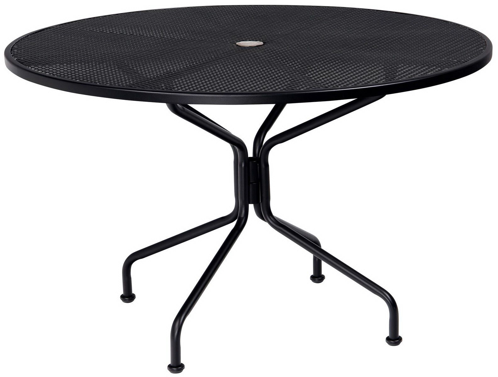 Woodard Mesh Top RTA Dining Table By Woodard 