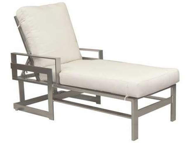 Castelle Cushioned Chaise Lounge By Castelle 