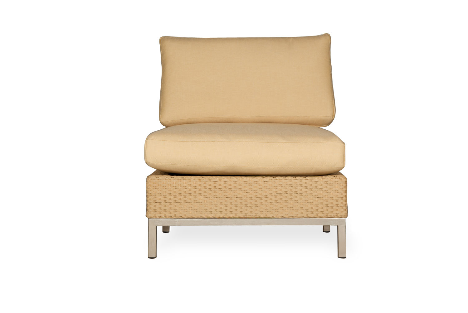 Lloyd Flanders Armless Sectional By Lloyd Flanders 