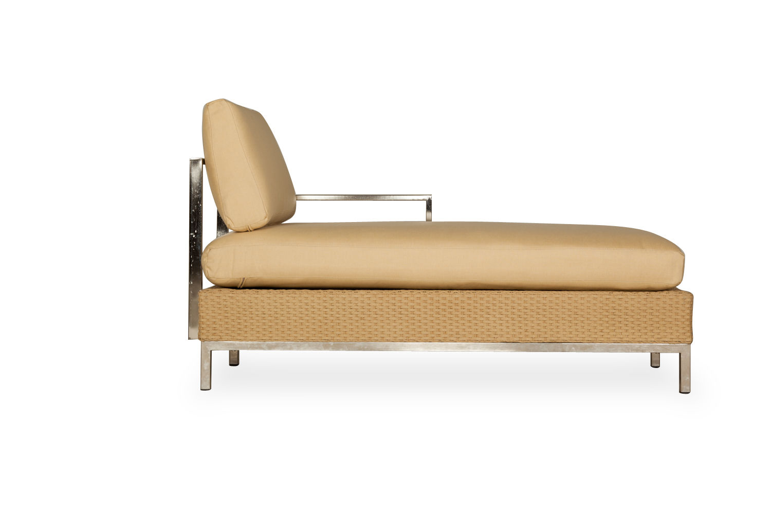 Lloyd Flanders Armless Chaise By Lloyd Flanders 