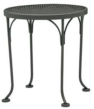 Woodard Mesh Top Occasional Table By Woodard 