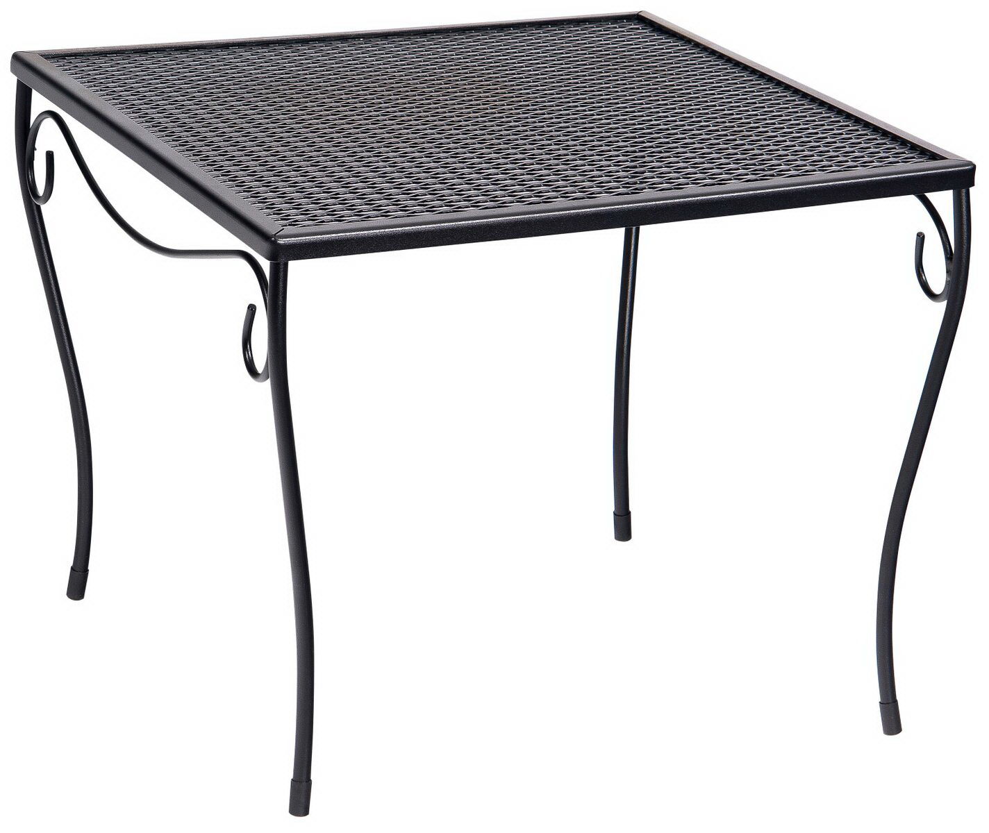 Woodard Large Mesh Top Occasional Table By Woodard 