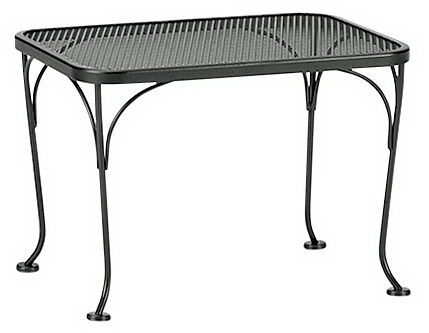 Woodard Mesh Top Occasional Table By Woodard 