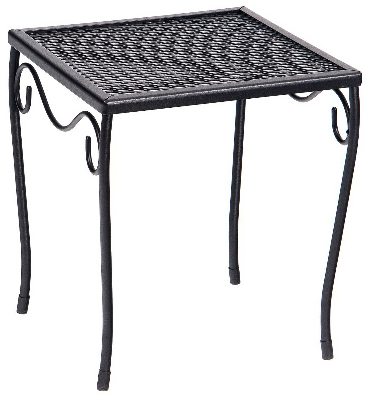 Woodard Small Mesh Top Occasional Table By Woodard 
