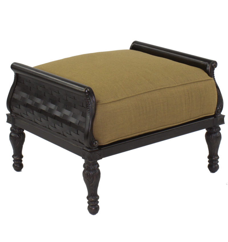 Castelle Cushioned Ottoman By Castelle 