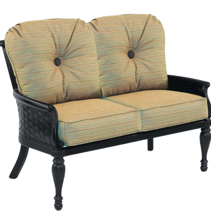 Castelle Metro Cushioned Loveseat By Castelle 