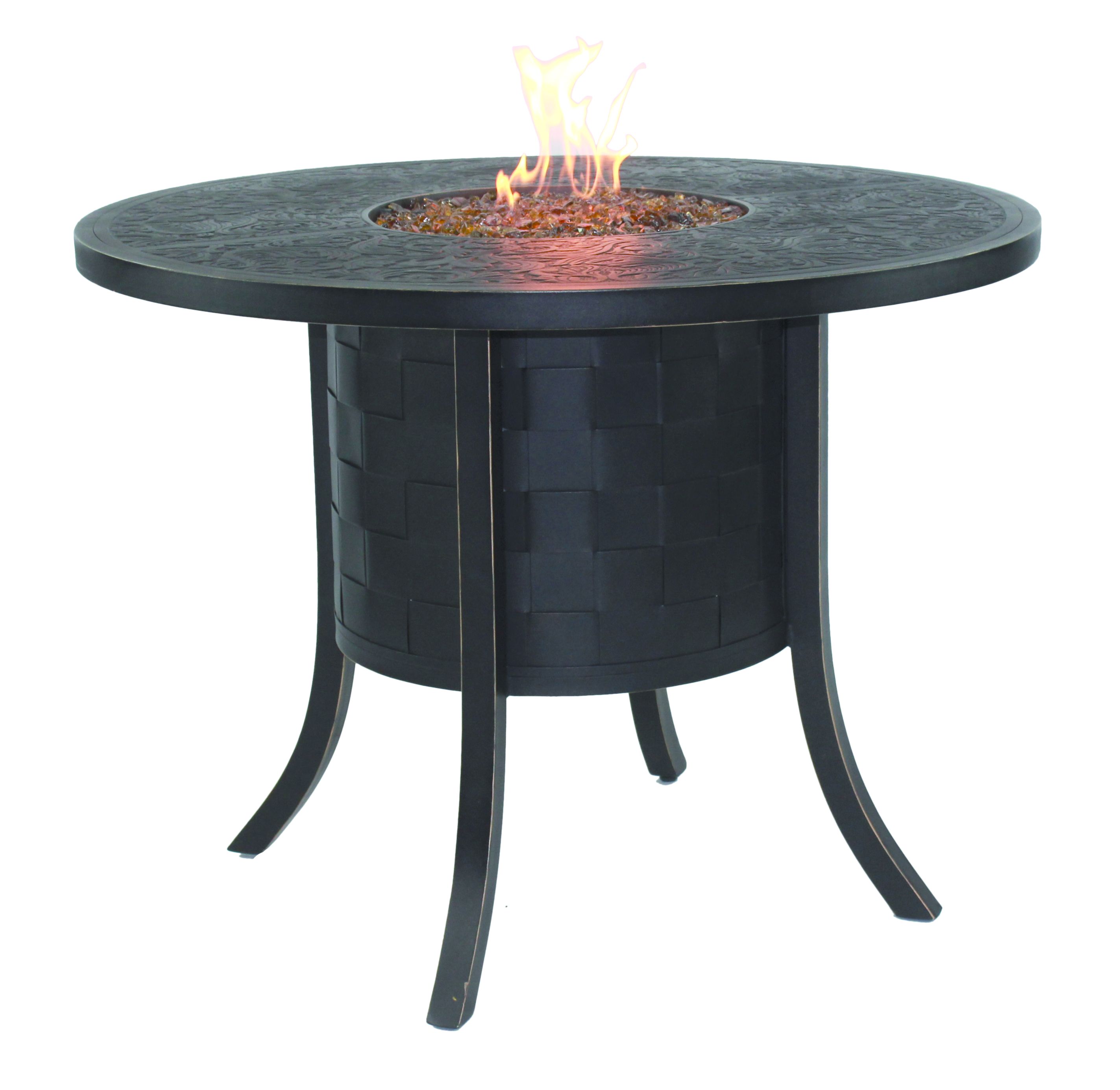 Castelle Classical Counter Height Firepit Table By Castelle 