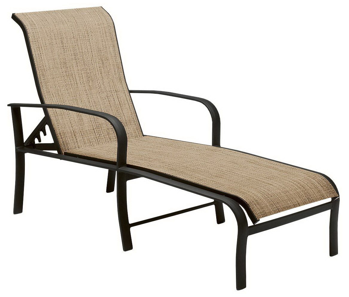 Woodard Chaise Lounge By Woodard 