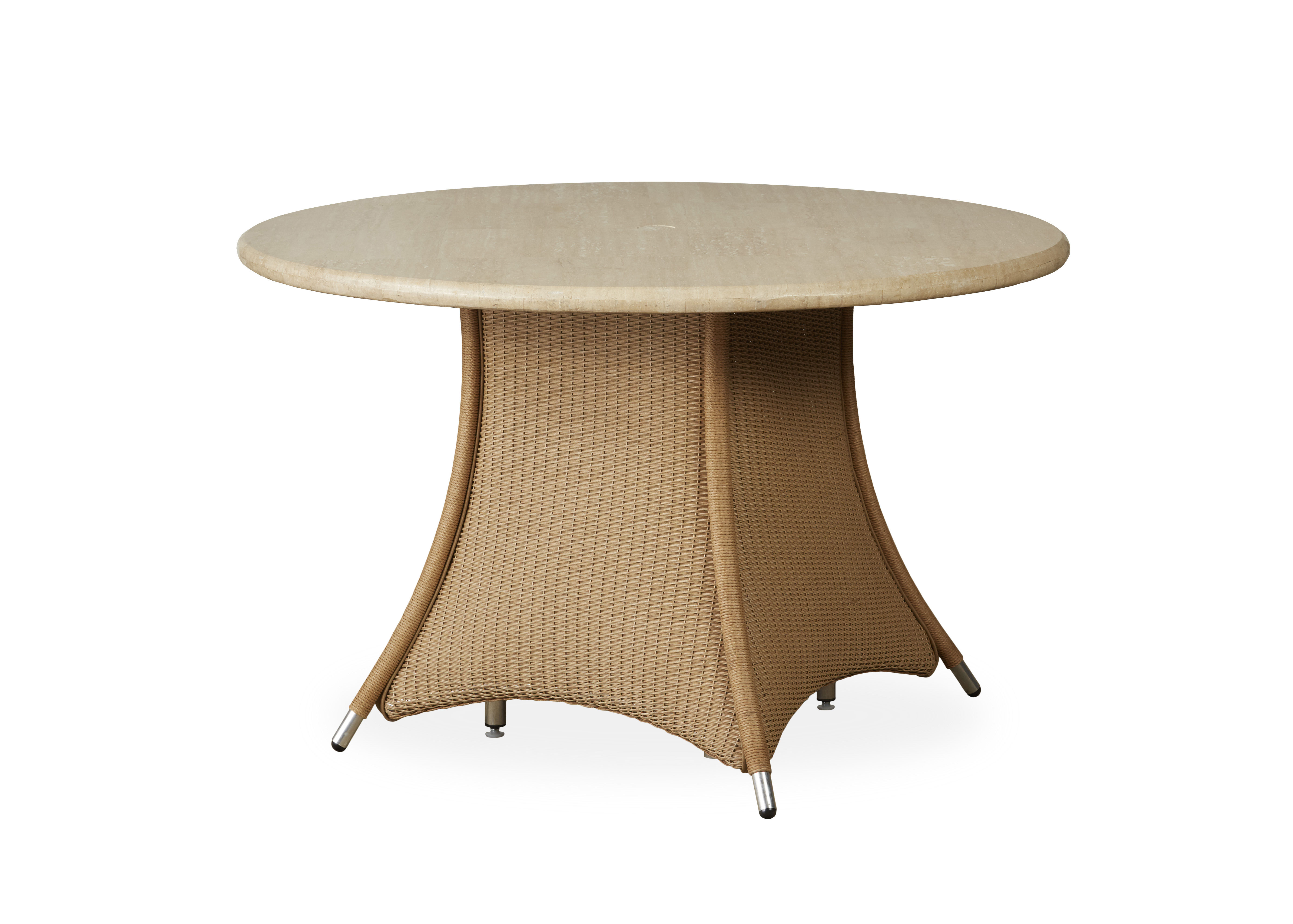 Lloyd Flanders Umbrella Dining Table By Lloyd Flanders 