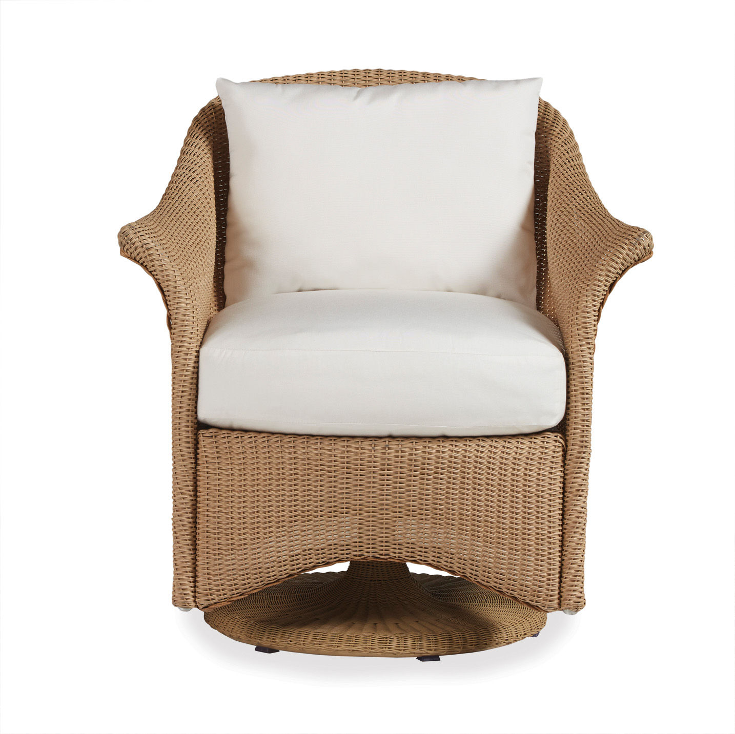 Lloyd Flanders Swivel Rocker Dining Arm Chair By Lloyd Flanders 