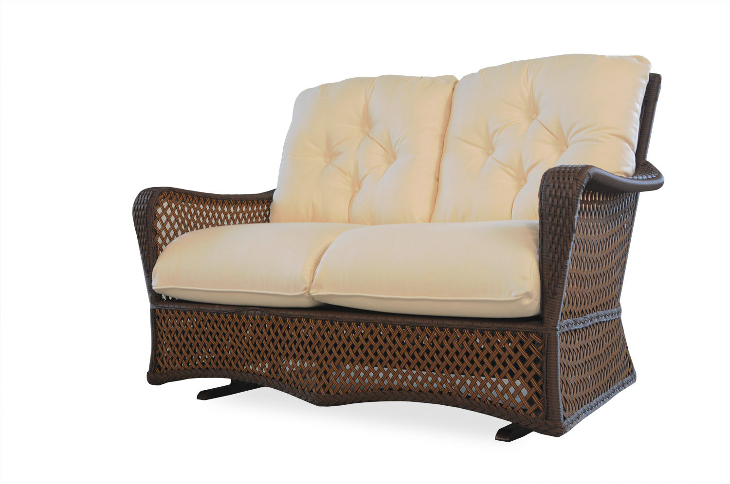 Lloyd Flanders Loveseat Glider By Lloyd Flanders 