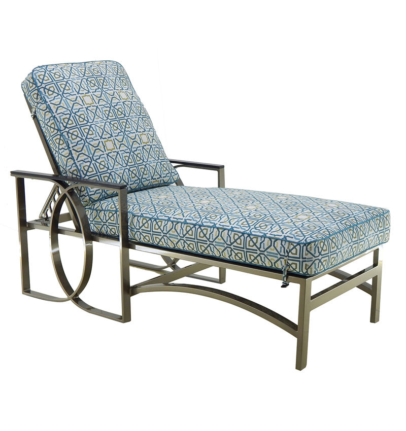 Castelle Cushioned Chaise Lounge By Castelle 