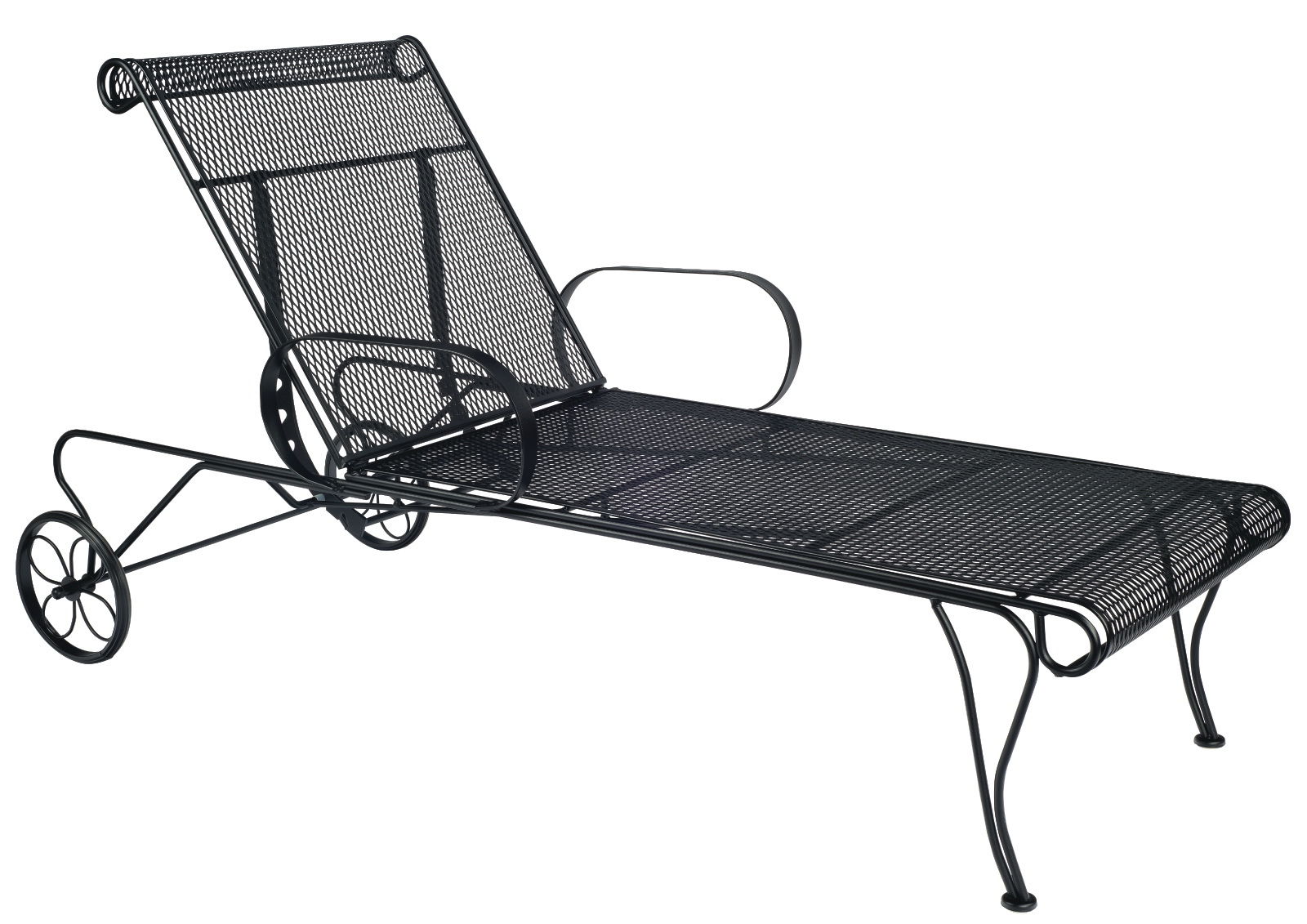 Woodard Chaise Lounge By Woodard 