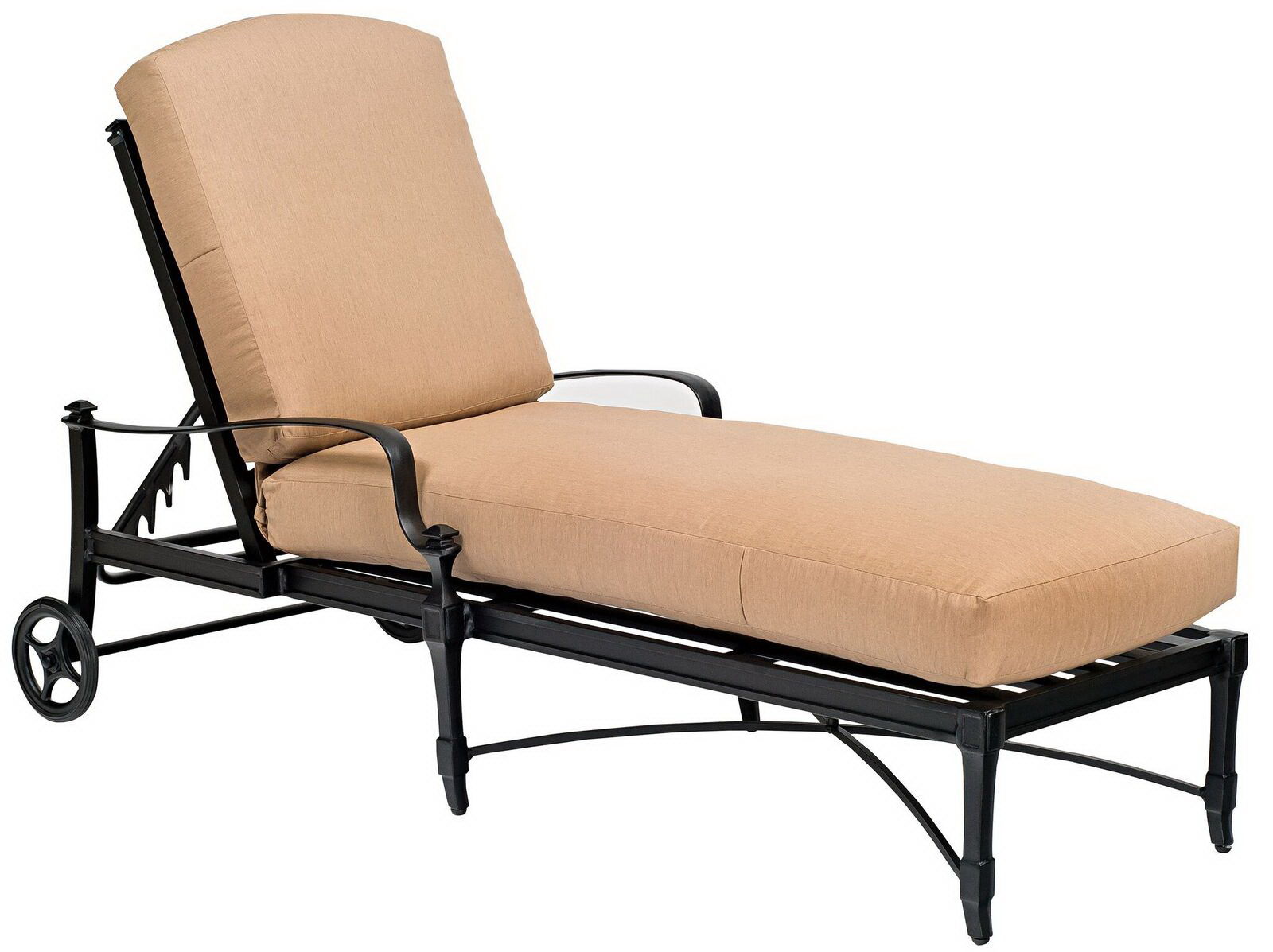 Woodard Chaise Lounge By Woodard 