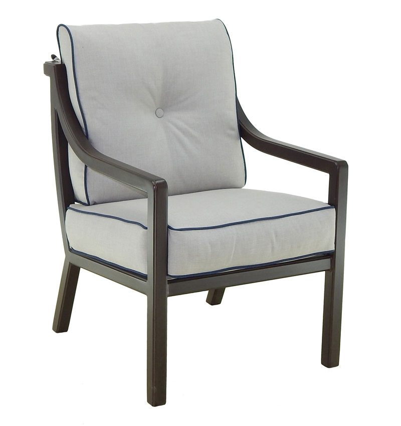 Castelle Cushioned Dining Chair By Castelle 