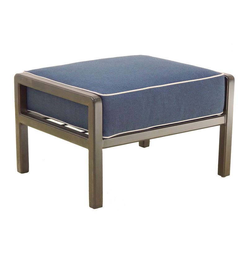 Castelle Cushioned Ottoman By Castelle 