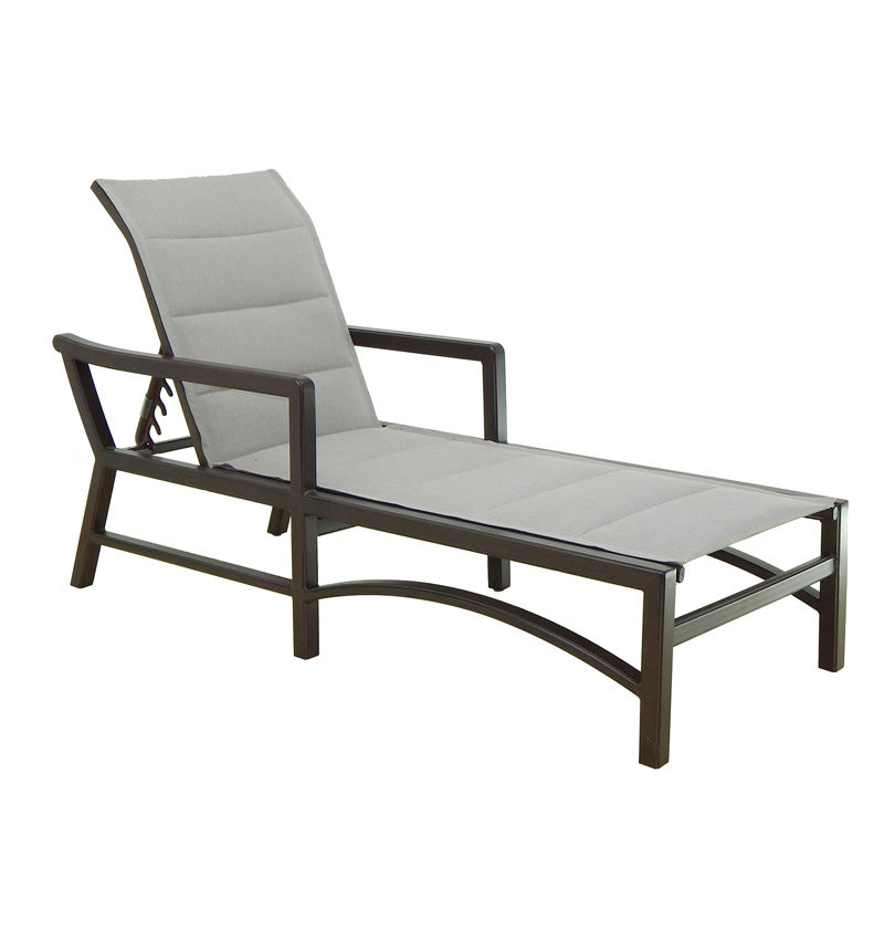 Castelle Padded Sling Chaise Lounge By Castelle 