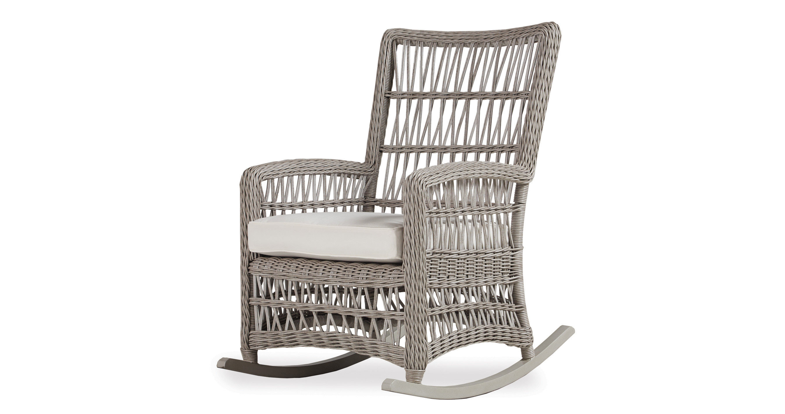 Lloyd Flanders High Back Porch Rocker By Lloyd Flanders 