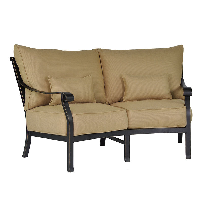 Castelle Crescent Loveseat By Castelle 