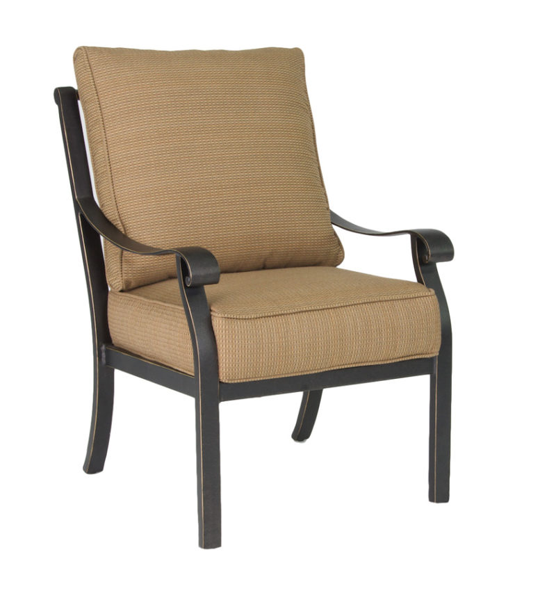 Castelle Cushioned Dining Chair By Castelle 