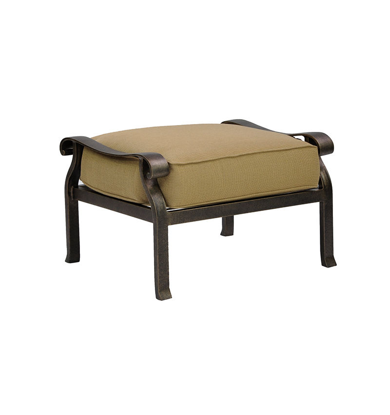 Castelle Cushioned Ottoman By Castelle 