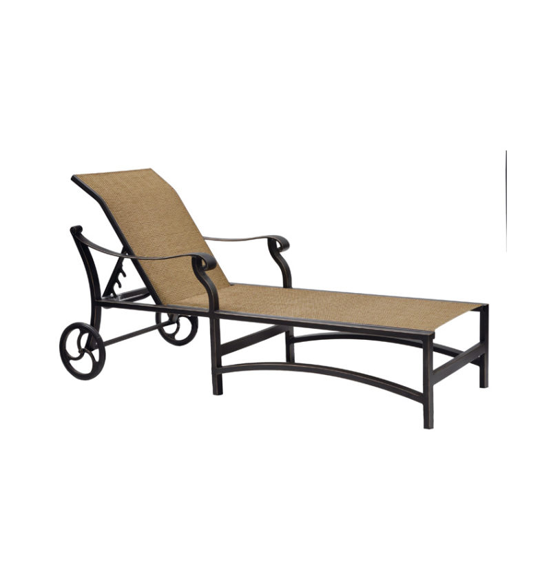 Castelle Sling Chaise Lounge By Castelle 