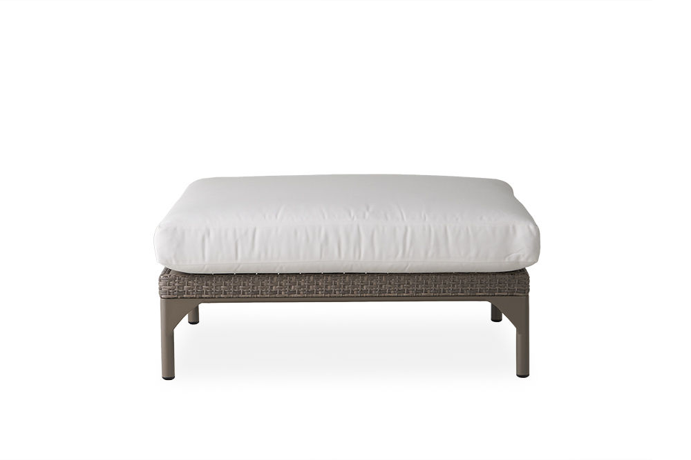Lloyd Flanders Martinique Large Ottoman By Lloyd Flanders 