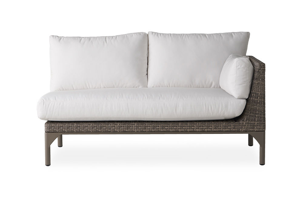Lloyd Flanders Martinique Left Arm Loveseat By Lloyd Flanders 