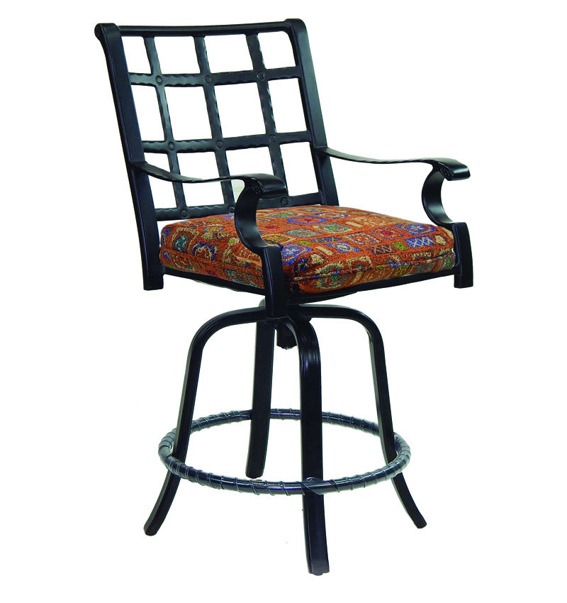 Castelle Cast Swivel Counter Stool By Castelle 