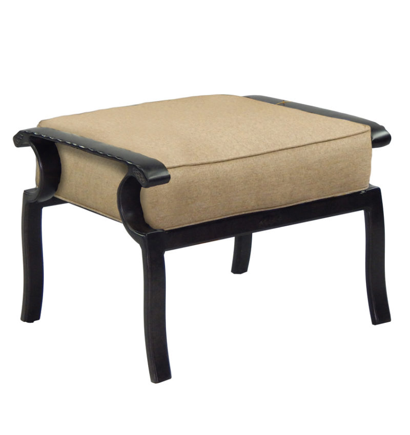Castelle Metro Cushioned Ottoman By Castelle 