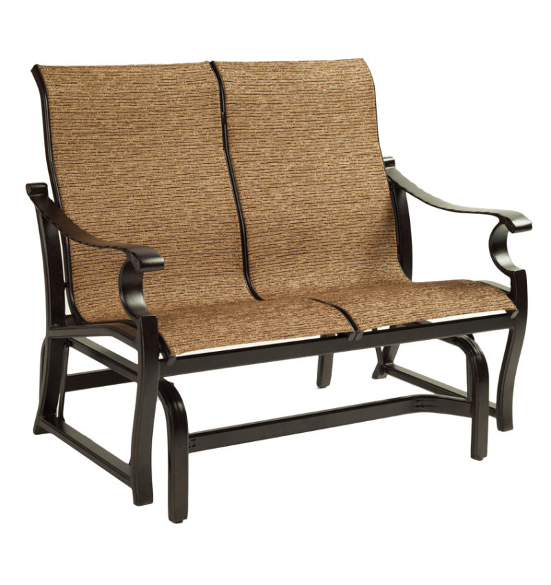 Castelle Sling Loveseat Glider By Castelle 