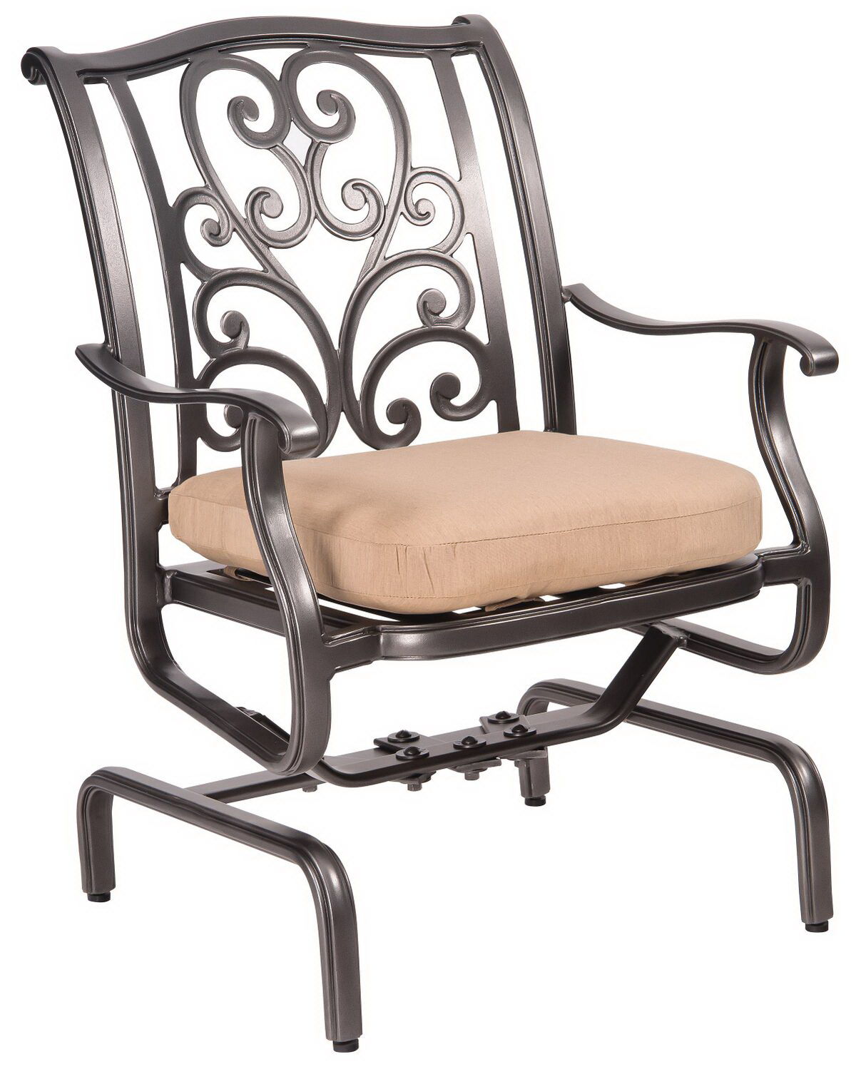 Woodard Spring Rocker Dining Arm Chair By Woodard 